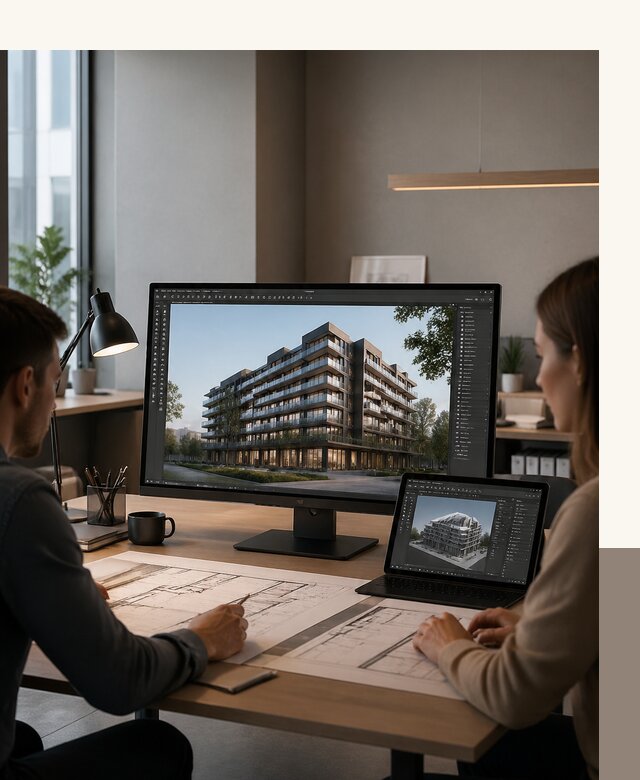 3D визуализация архитектуры и объектов строительства в Ногинске